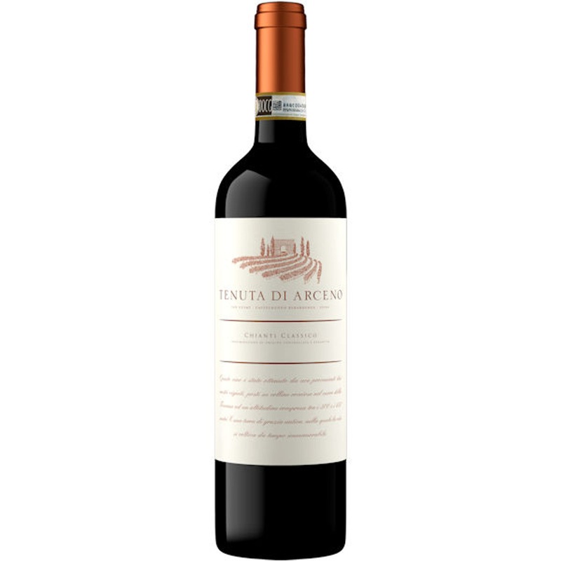6 Bottle Case Tenuta di Arceno Chianti Classico Riserva DOCG 2020 Rated 94WS Top 100 Wine #24 of 2023 w/ Shipping Included