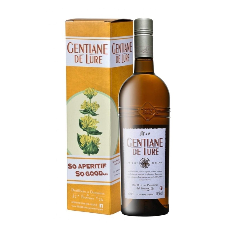 Distillerie et Domaines de Provence ‘Gentiane de Lure’ (Gentian) Aperitif 16% 750ml