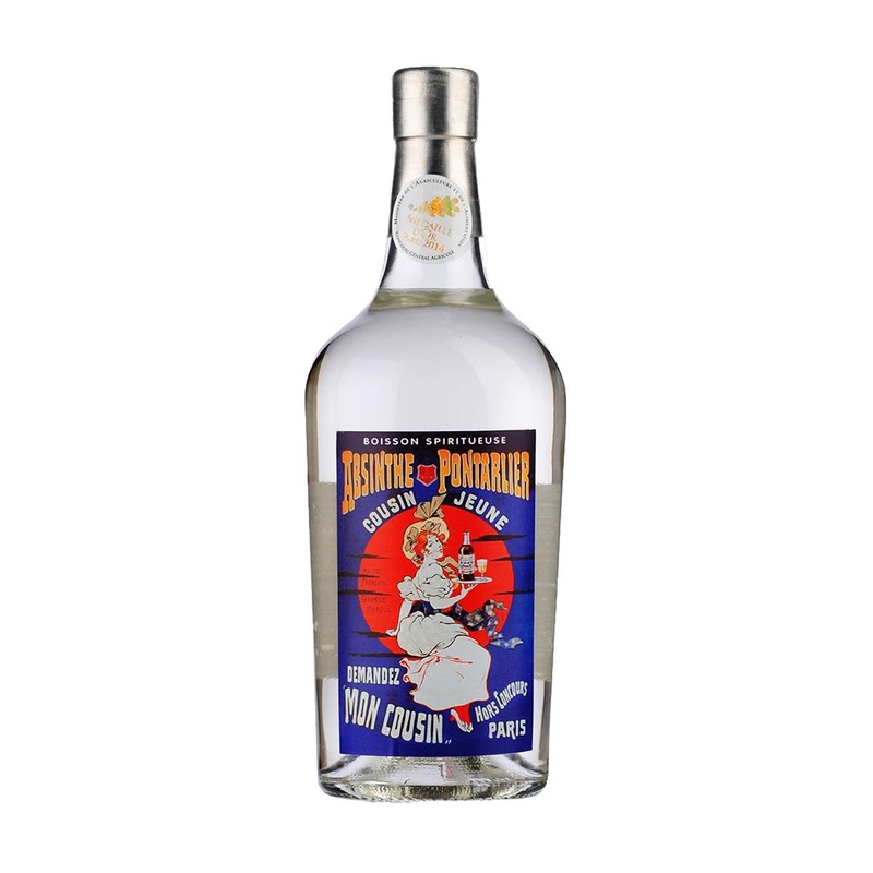 Distillerie Pernot Absinthe Cousin Jeune (Artemisia Absinthium & green anise) 65% 700ml