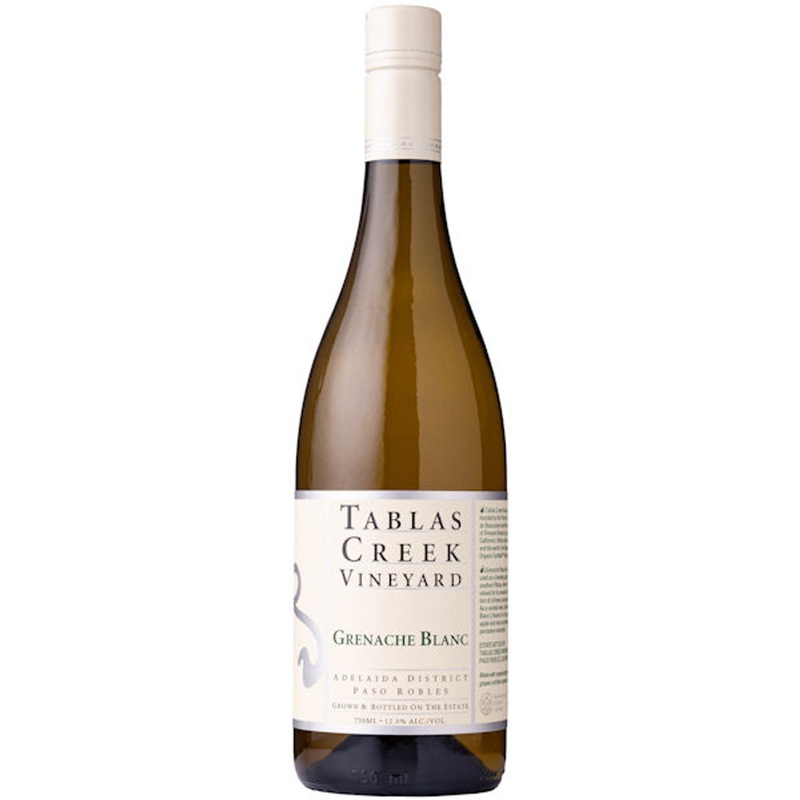 6 Bottle Case Tablas Creek Adelaida District Paso Robles Grenache Blanc 2022 Rated 91WE w/ Shipping Included
