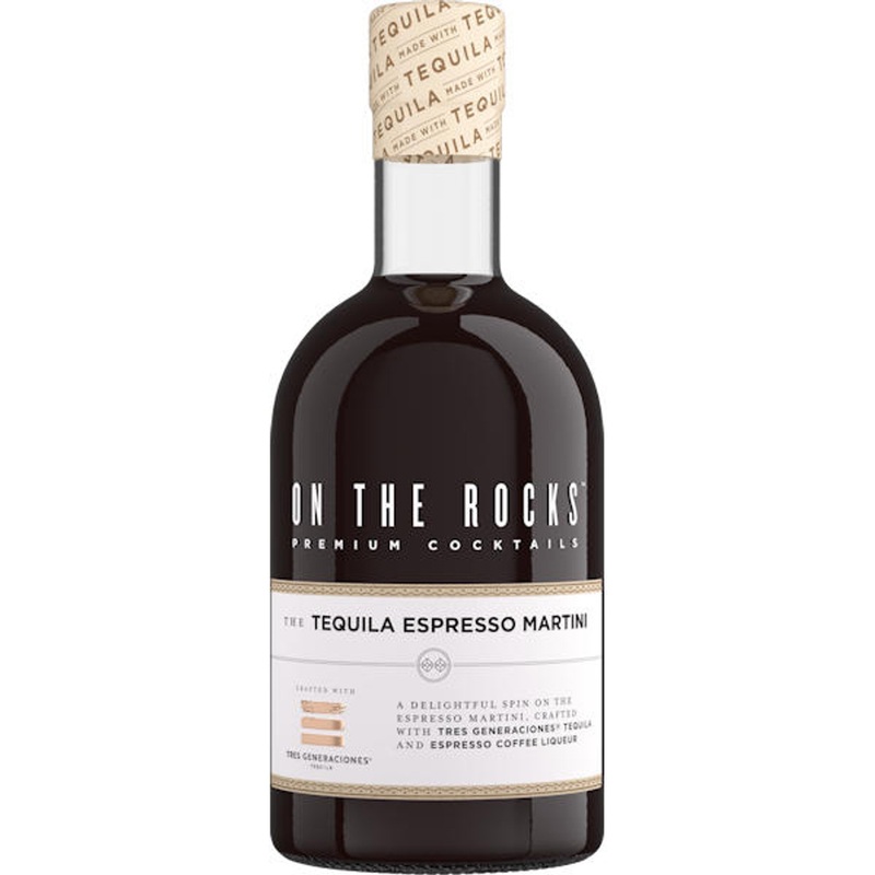 On The Rocks Tres Generaciones Tequila The Tequila Espresso Martini Ready-To-Drink Cocktail 375ml