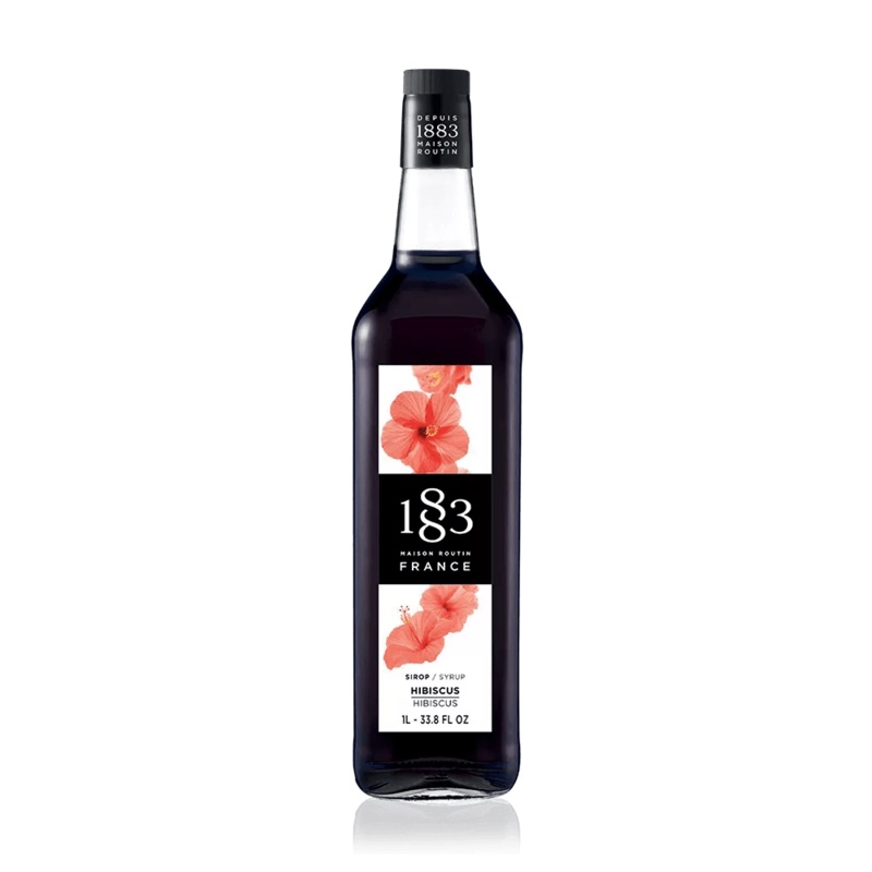 1883 Routin Hibiscus Syrup 1 Litre