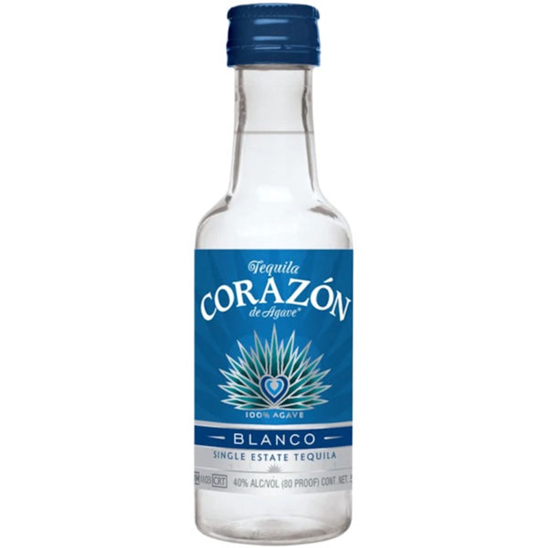 50ml Mini Corazon de Agave Blanco Tequila