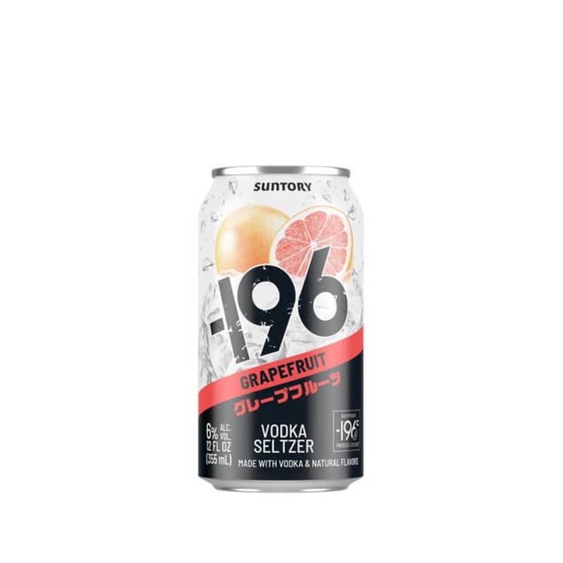 -196 Grapefruit Vodka Seltzer