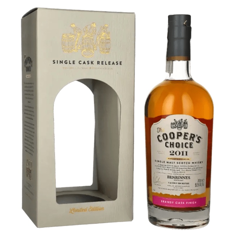 Cooper’s Choice Benrinnes 11 Year old 2011 Brandy Finish Single Malt Scotch Whisky 700mL