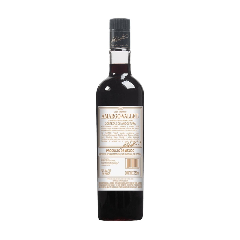 Amargo-Vallet Bitter liqueur Angostura 45% 750ml