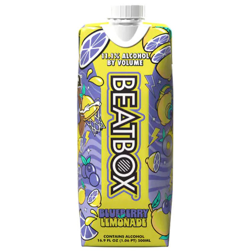 BeatBox Beverages Blueberry Lemonade 500ml