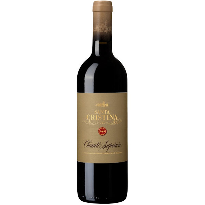12 Bottle Case Antinori Santa Cristina Chianti Superiore DOCG w/ Shipping Included