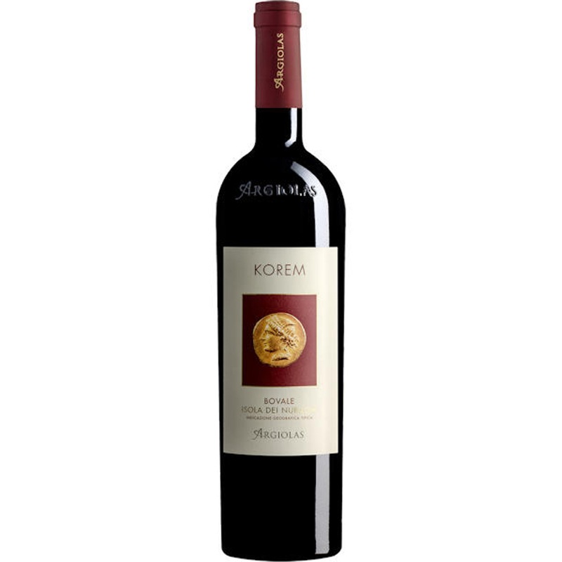 Argiolas Korem Bovale Isola dei Nuraghi IGT 2020 (Italy) Rated 94JS