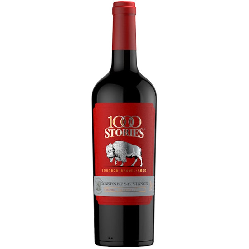 12 Bottle Case 1000 Stories Bourbon Barrel Aged California Cabernet 2021 w/ Shipping Included