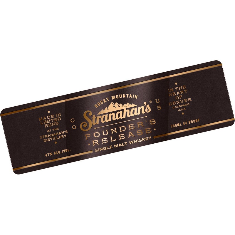 Stranahan’s Founder’s Release 11Year Single Malt Whiskey  Limited Edition