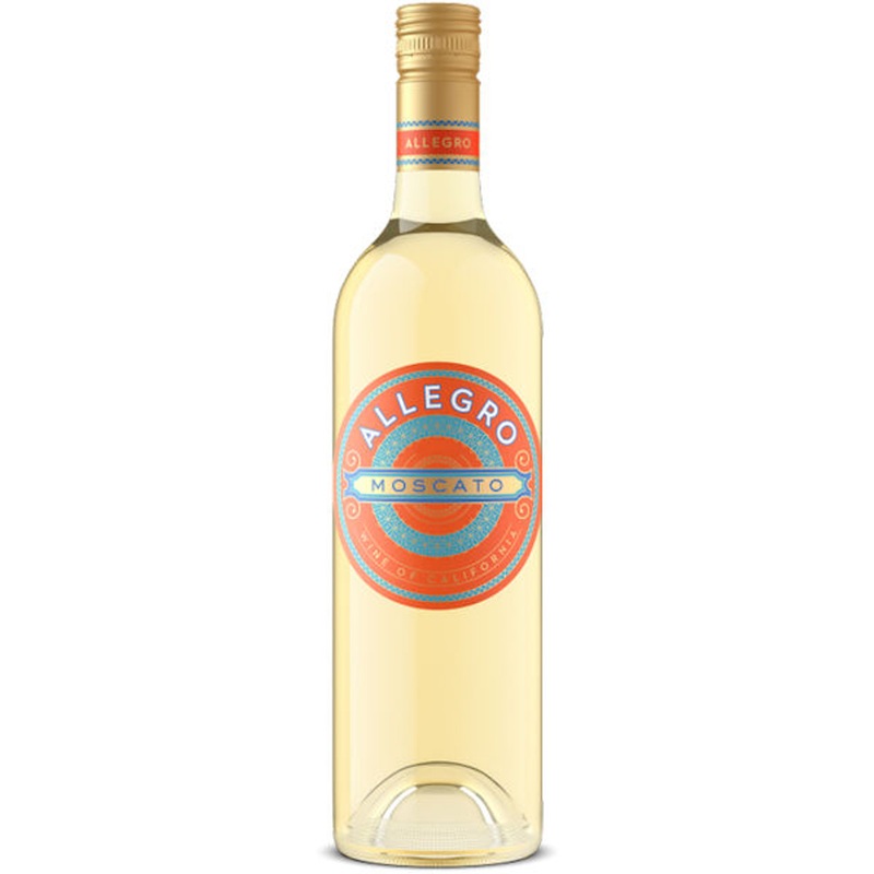 12 Bottle Case Allegro California Moscato w/ Shipping Included