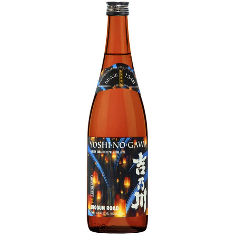 Yoshinogawa Shogun Road Gensen Karakuchi Sake 720ml