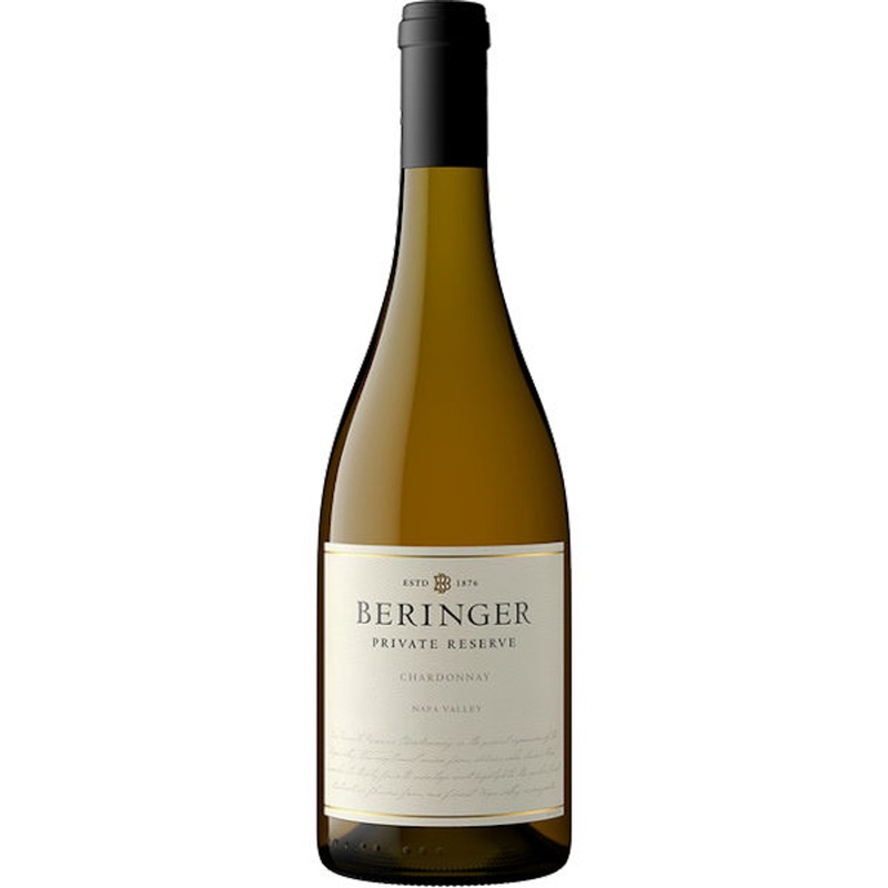 6 Bottle Case Beringer Private Reserve Napa Chardonnay 2022 Rated 96JS w/ Shipping Included