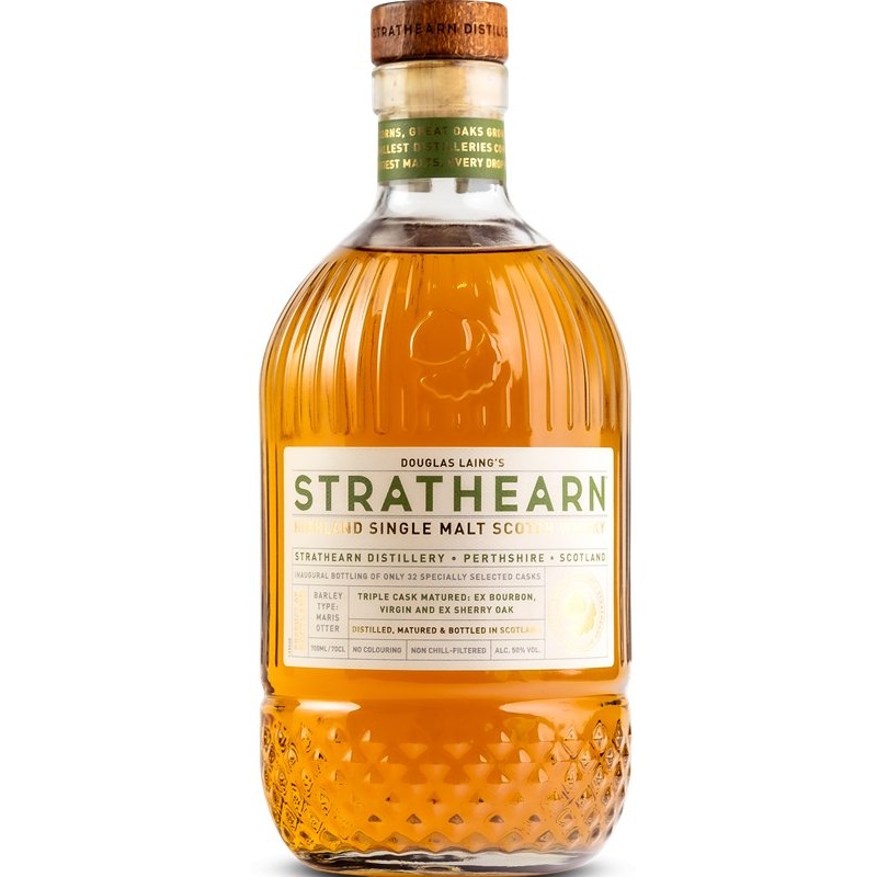 Strathearn Highland Single Malt Scotch Whisky 700mL