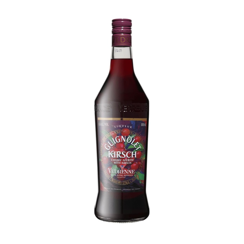 Vedrenne Aperitif Guignolet Kirsch (Cherry aperitif with Kirsch) 16% 1000ml