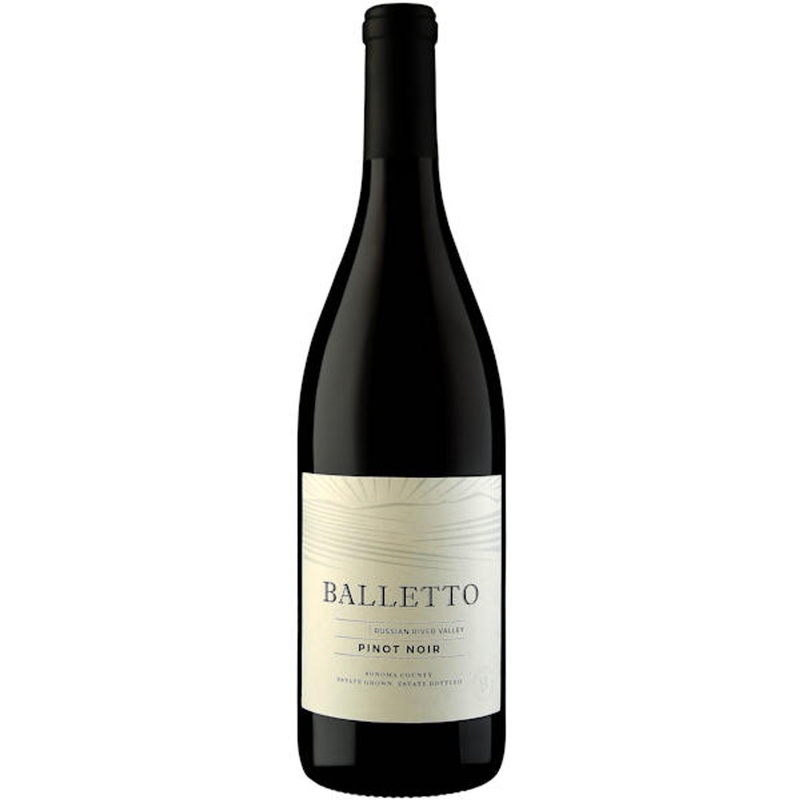12 Bottle Case Balletto Russian River Pinot Noir 2021 w/ Shipping Included