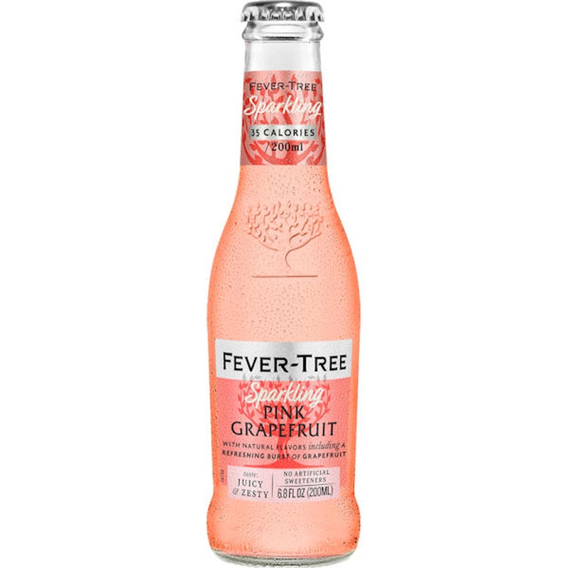 Fever Tree Sparkling Pink Grapefruit 6.8oz 4-Pack