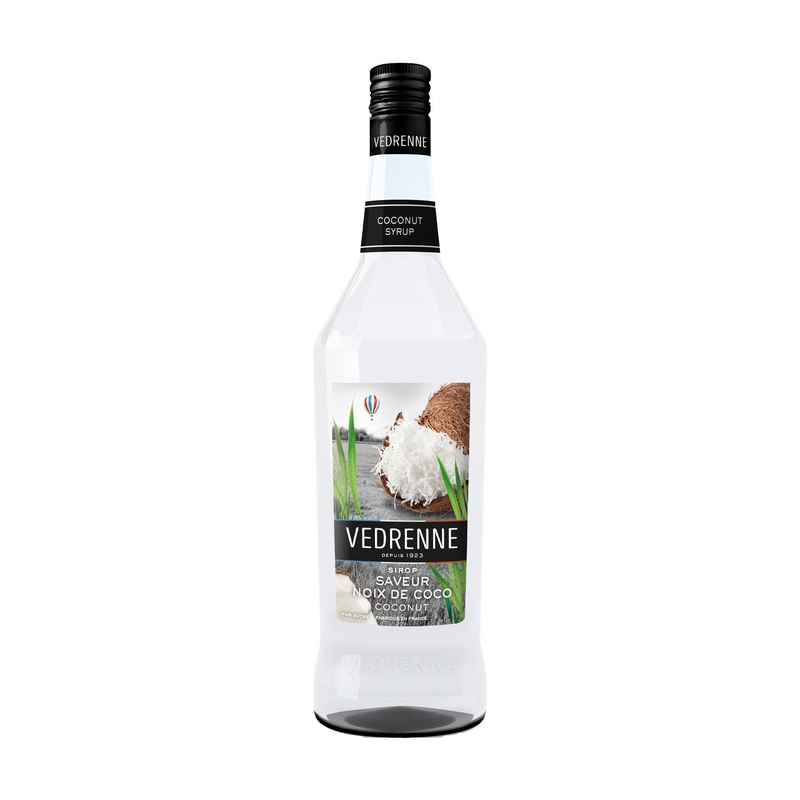 Vedrenne Coconut Syrup 0% 1000ml
