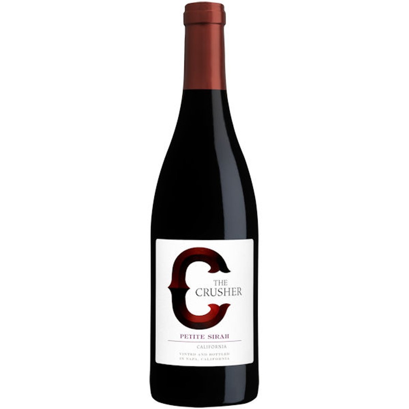 6 Bottle Case The Crusher California Petite Sirah 2020 w/ Shipping Included