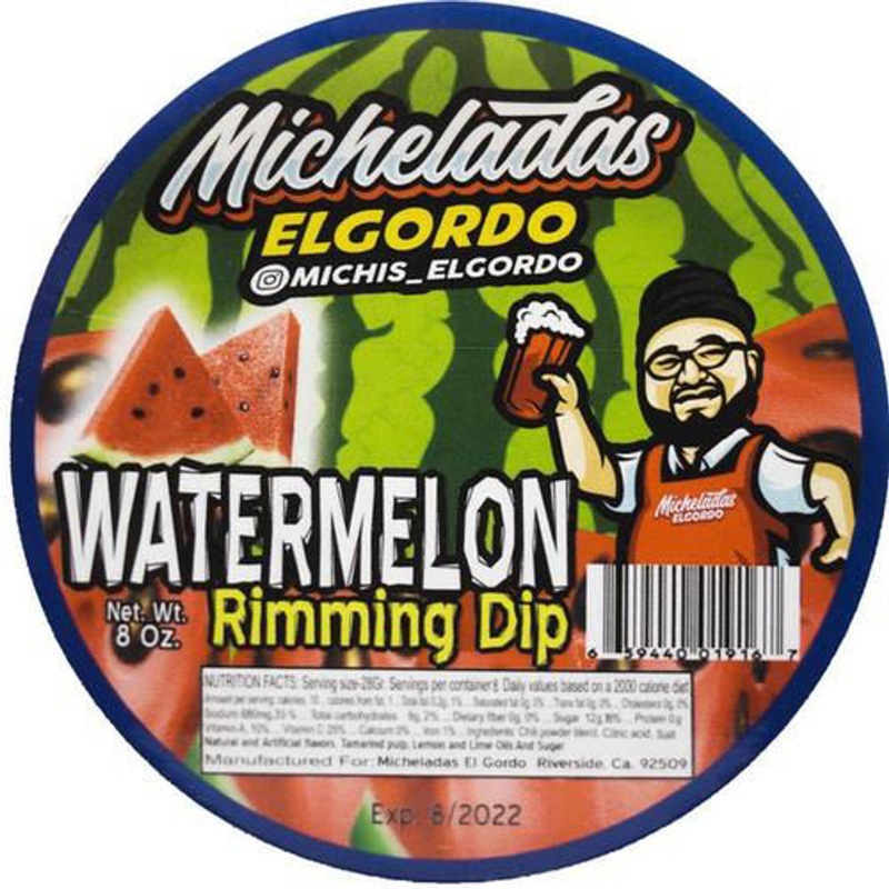 Micheladas El Gordo Watermelon Rimming Dip 8oz