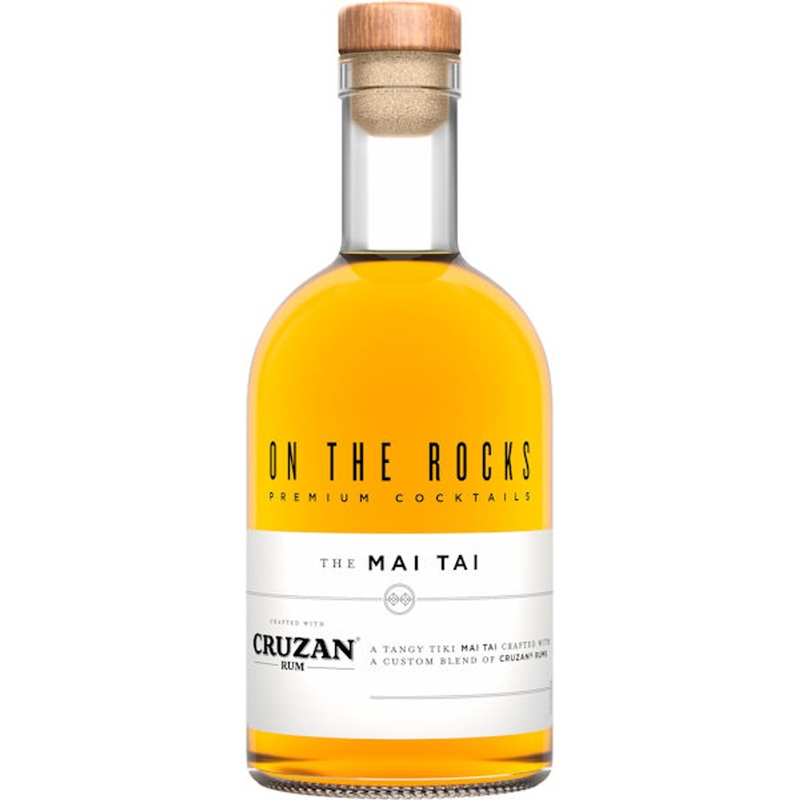 On The Rocks Cruzan Rum The Mai Tai Ready-To-Drink Cocktail 375ml