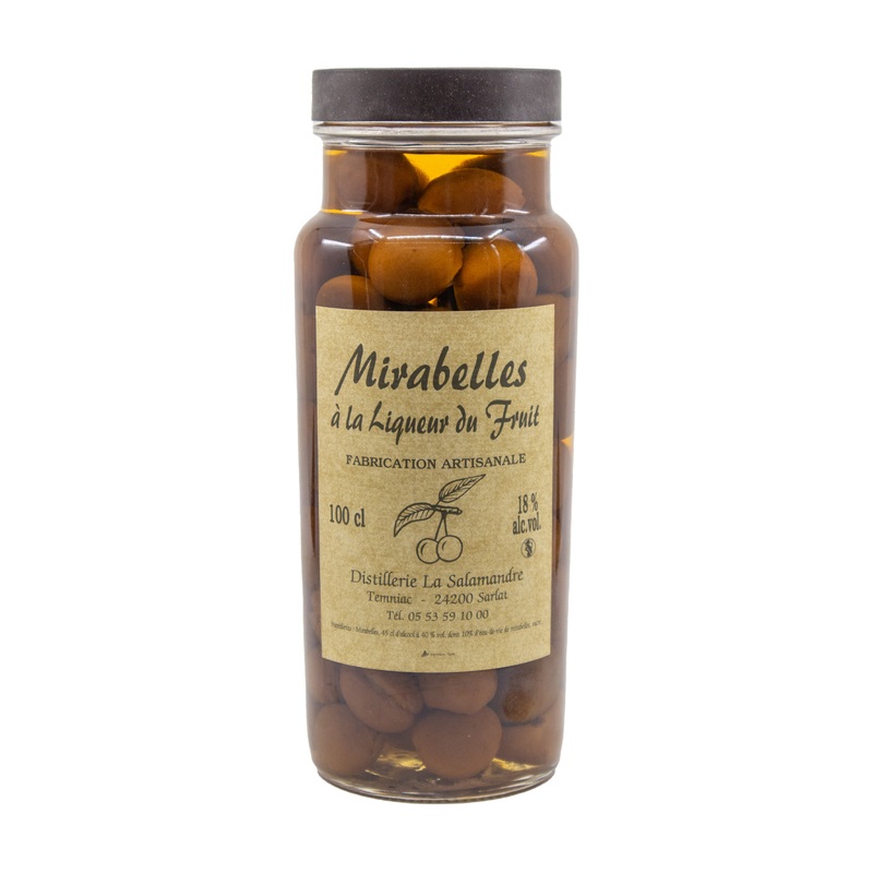 Salamandre Mirabelles a la Liqueur (Cherry Plums in liqueur) 18% 1000ml