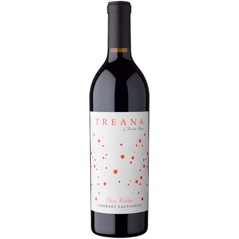 6 Bottle Case Treana by Austin Hope Paso Robles Cabernet 2023 w/ Shipping Included