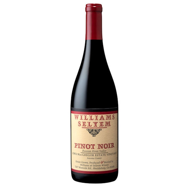 Williams Selyem Lewis MacGregor Estate Vineyard Russian River Pinot Noir 2020