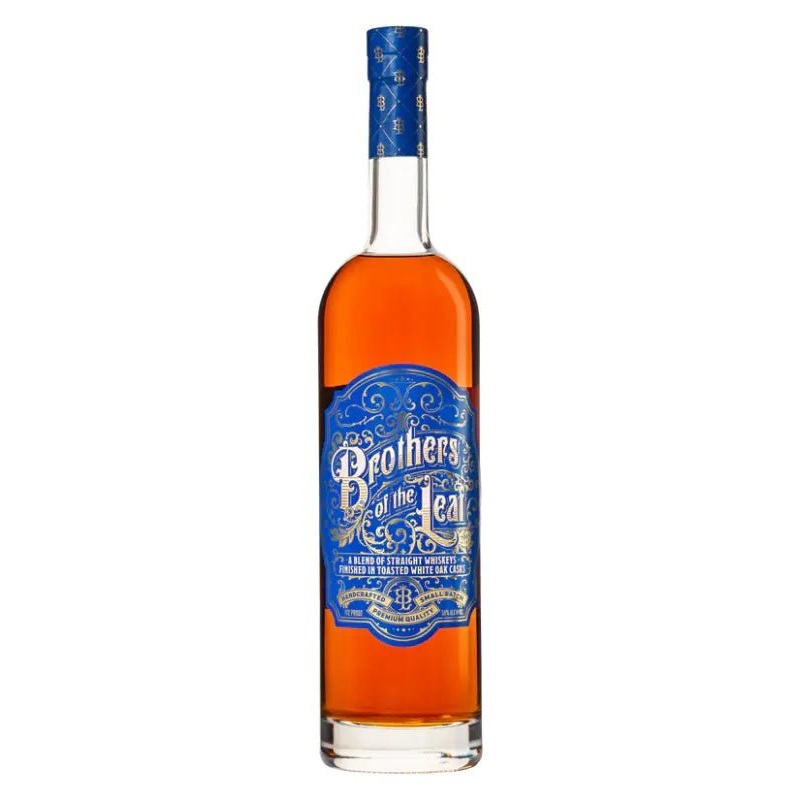 Brothers of the Leaf A Blend of Straight Whiskeys Finished in Toasted White Oak Casks 750mL