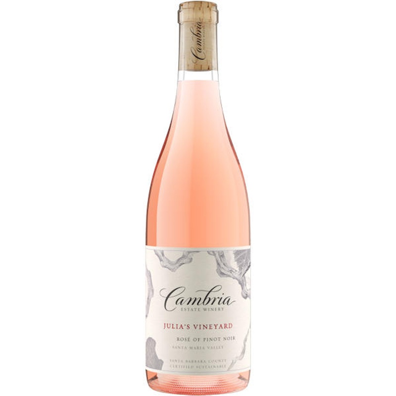 6 Bottle Pack Cambria Julia’s Vineyard Santa Maria Rose of Pinot Noir 2022 Rated 91WE w/ Shipping Included