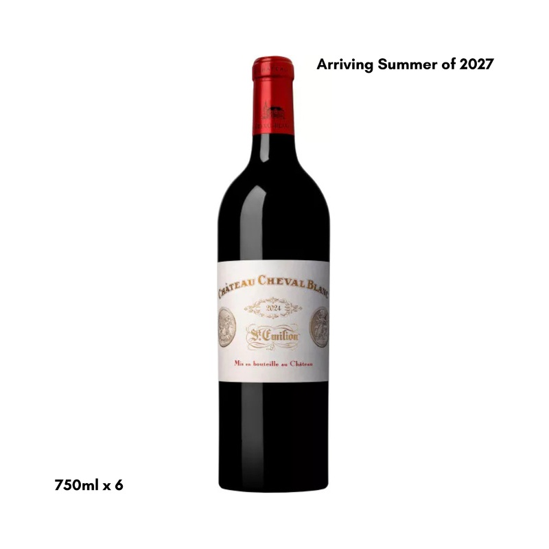 [Pre-Sale] Chteau Cheval Blanc 2024 (Case of 6)
